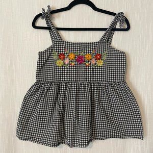 Arizona Jean CoGirl's Gingham Top (XL 18 1/2)